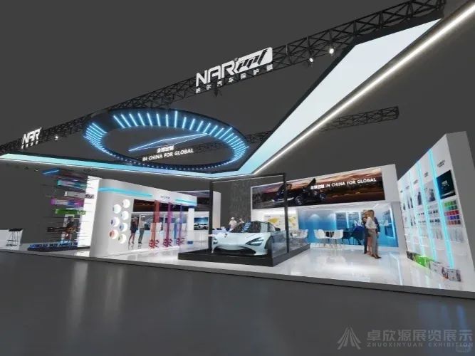 成都国际汽车展览会将于8月30日开幕，如何打造亮眼实用的展台(图4)