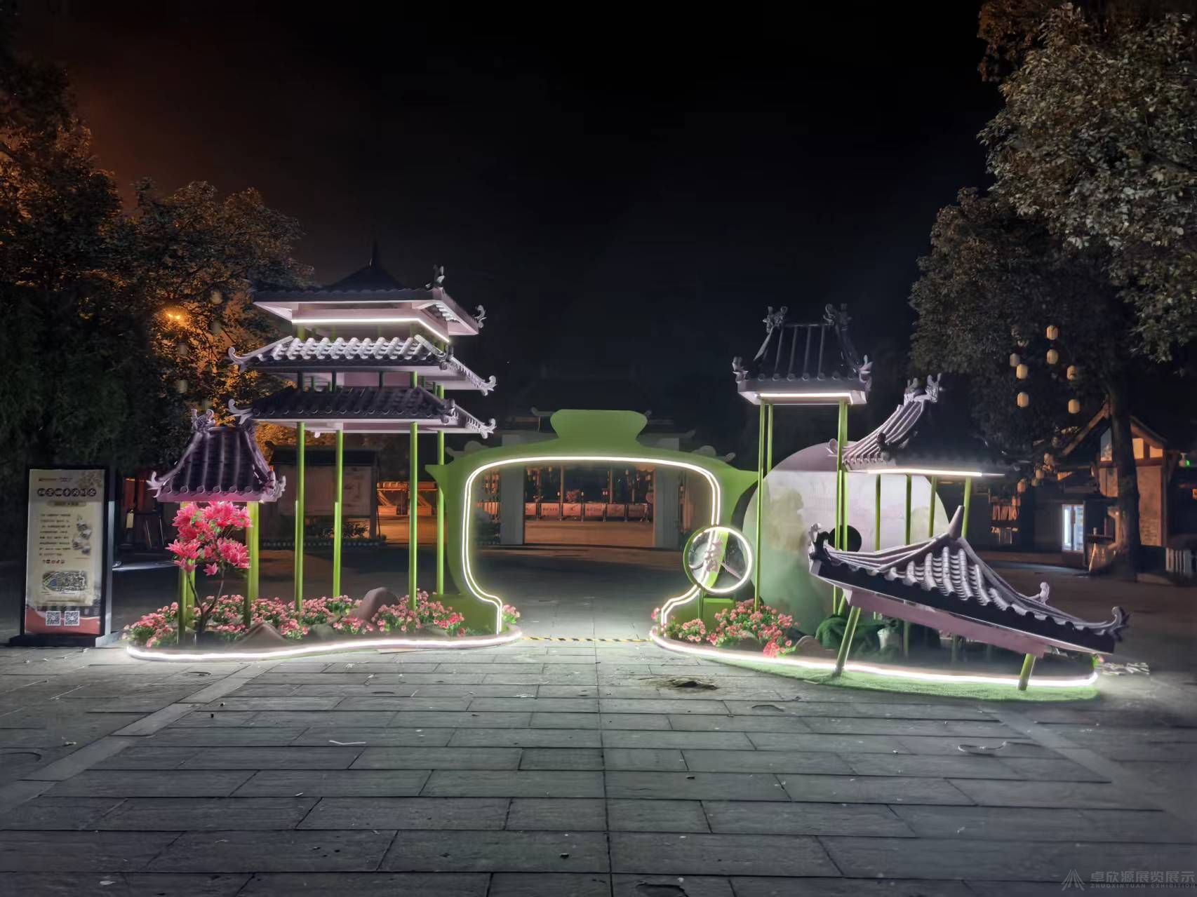 武侯祠美陈设计--春季(图4)