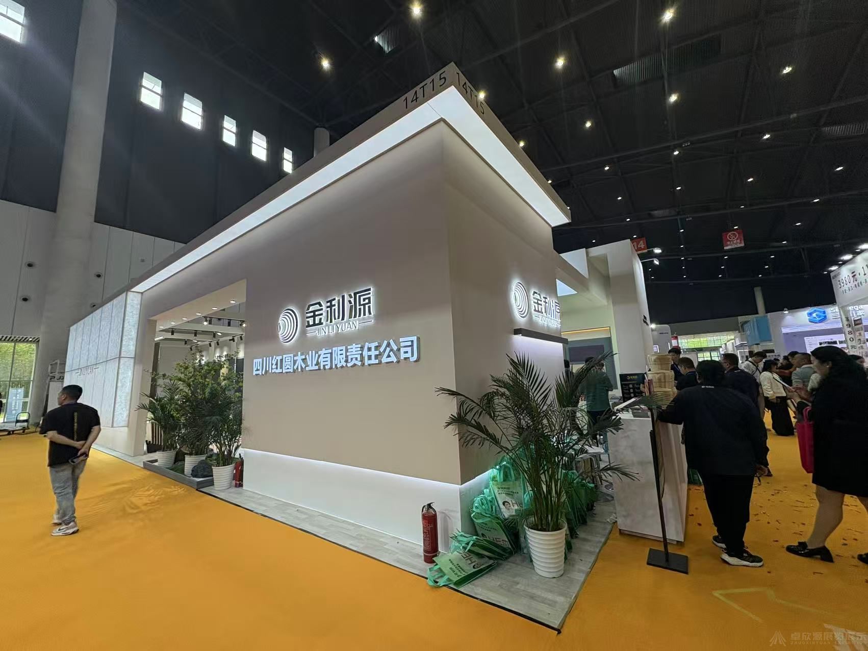 成都建博会|卓欣源圆满交付42家企业展台，每一个品牌都是焦点(4)