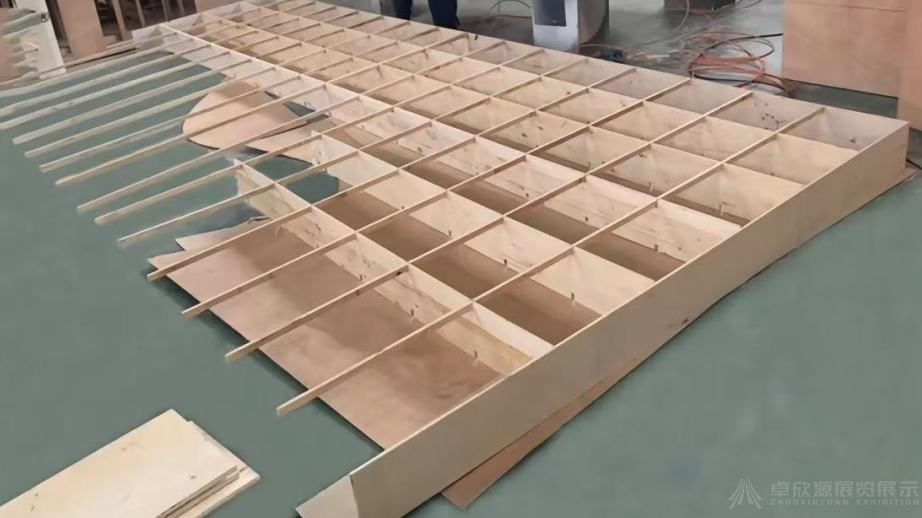 5种展台搭建材料的优缺点,每种效果都不一样!(7)